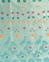 SC3213 - LINEN COTTON WITH MEENA BUTTA